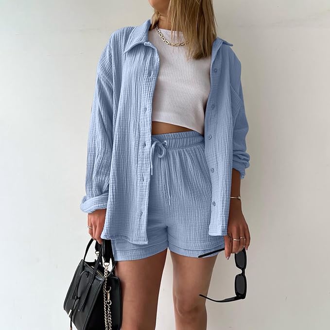 Leonie | Conjunto Loungewear de Algodón
